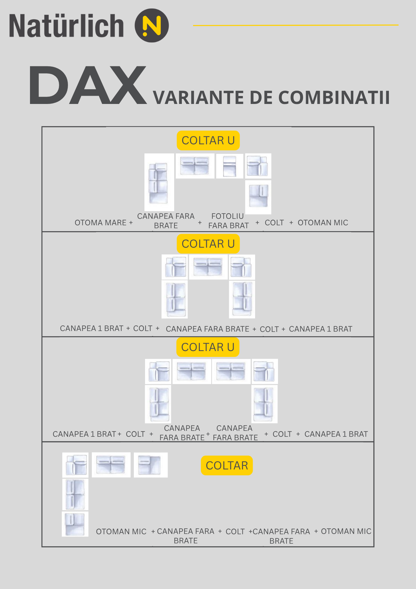 Listă prețuri produse personalizate